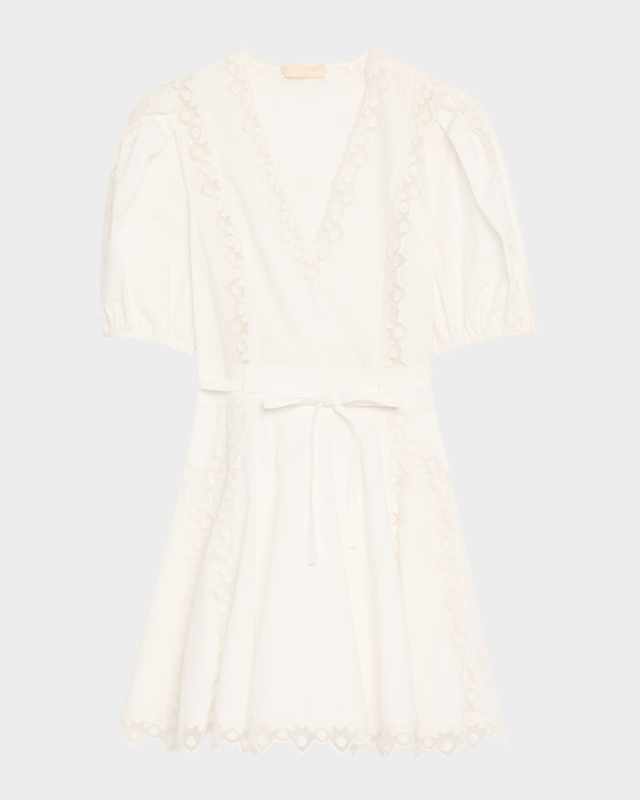 Camila Short-Sleeve Mini Dress